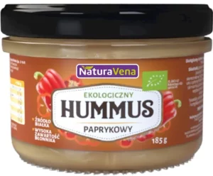 hummus paprykowy bio