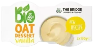 deser owsiany o smaku waniliowym