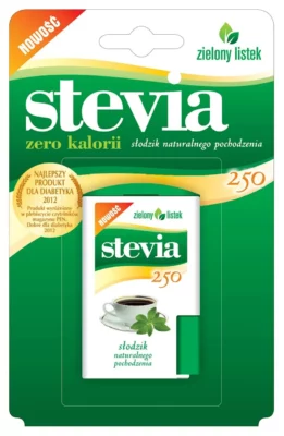 stevia pastylki w dozowniku