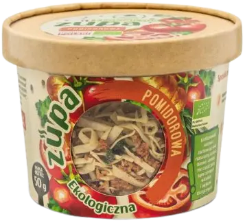 zupa pomidorowa z makaronem liofilizowana