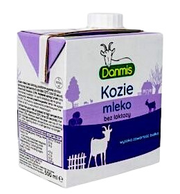 mleko kozie bez laktozy
