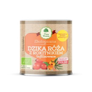 DZIKA RÓŻA Z ROKITNIKIEM LIOFILIZOWANA SPROSZKOWANA BIO 70 g