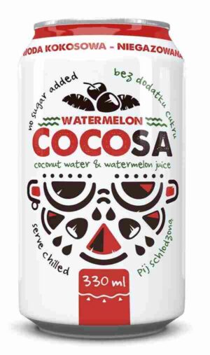 woda kokosowa z arbuzem