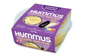 hummus z bakłażana