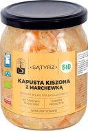 kapusta kiszona z marchewką w słoiku
