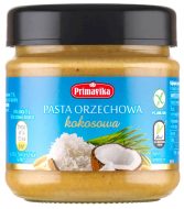 pasta orzechowa z kokosem